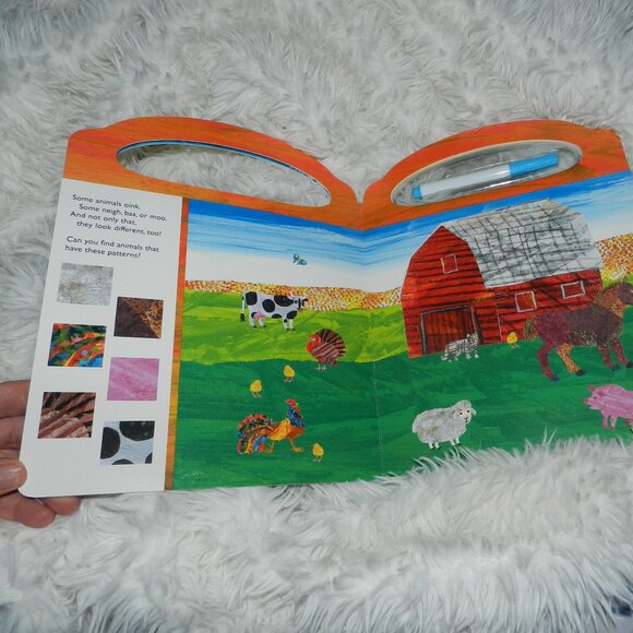 Eric Carle Write & Erase Look & Find Wipe Clean Farm Animals Learning Board🆕⚡🚚 - Picture 10 of 16